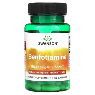 SWANSON - Benfotiamine High Potency 160 mg - 60 Capsules