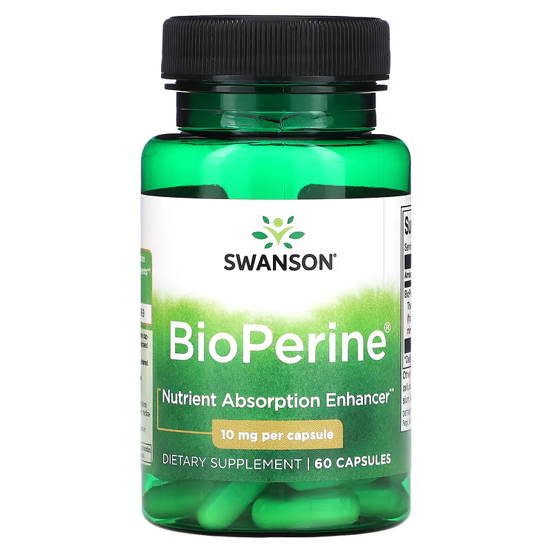 SWANSON - BioPerine 10 mg - 60 Capsules | One Life Health