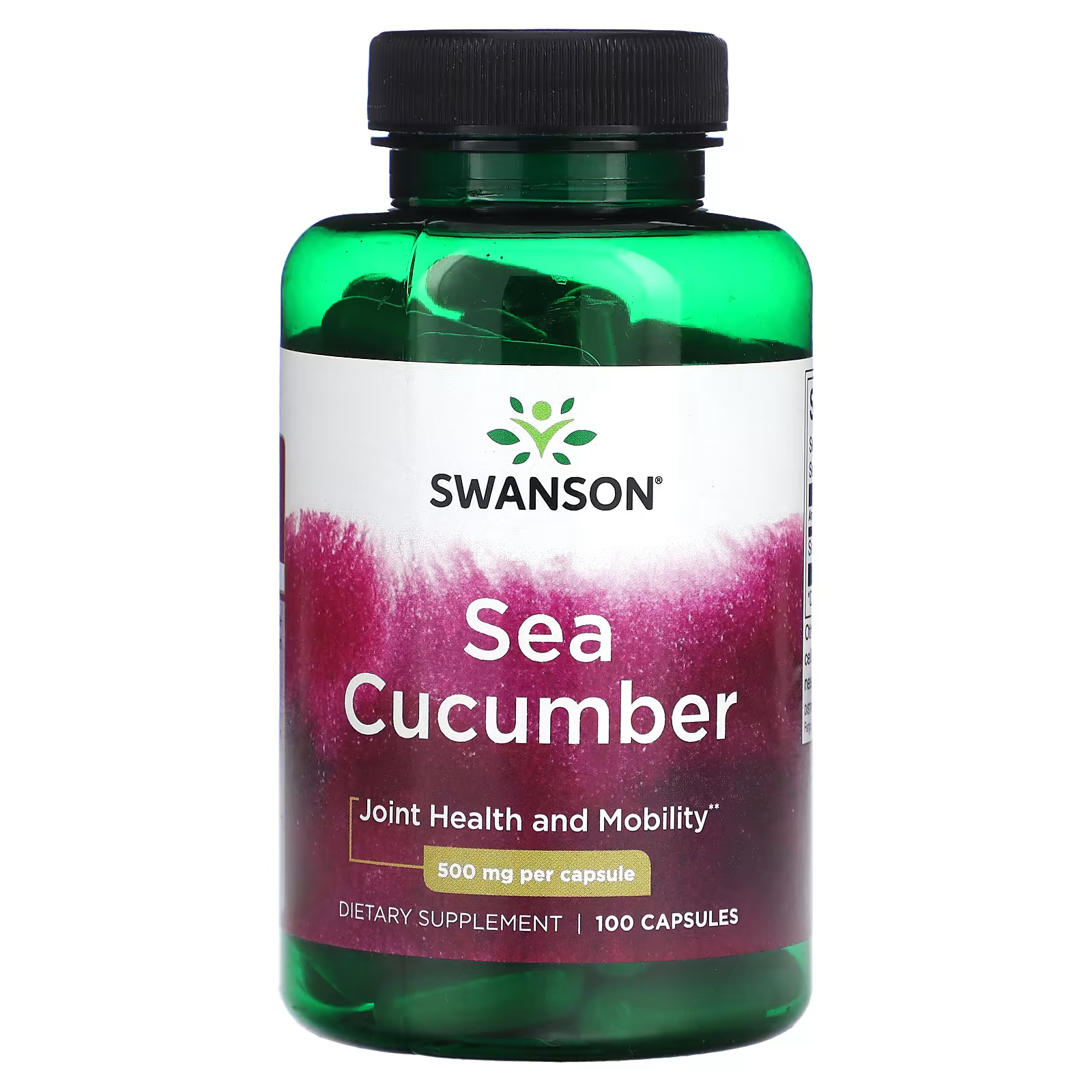 SWANSON - Sea Cucumber 500 mg - 100 Capsules | One Life Health