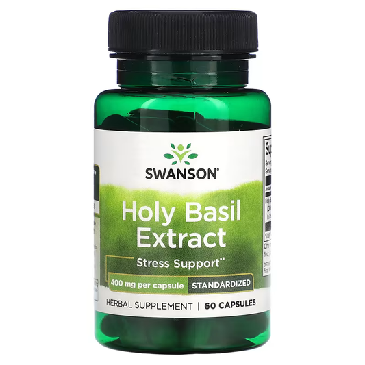 SWANSON - Holy Basil Extract 400 mg - 60 Capsules | One Life Health