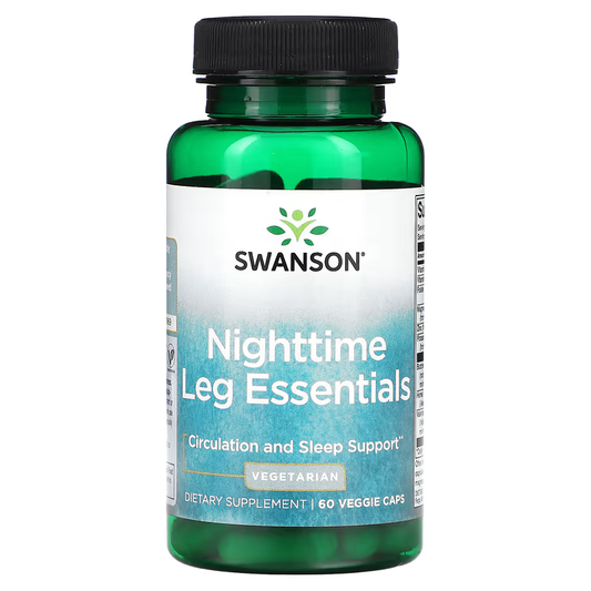 SWANSON - Nighttime Leg Essentials - 60 Veg Capsules | One Life Health