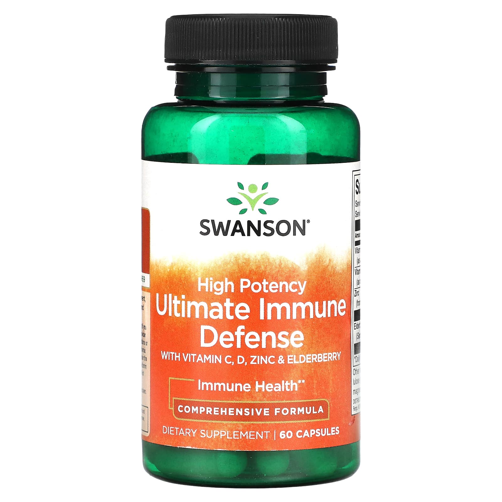 SWANSON - High Potency Ultimate Immune Defense - 60 Capsules | One Life Health