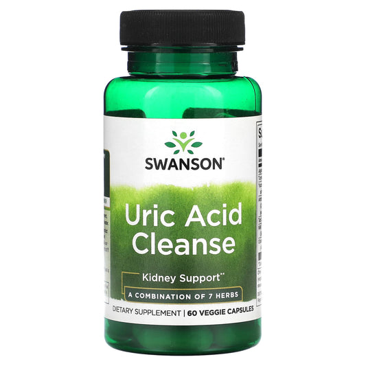 SWANSON - Uric Acid Cleanse - 60 Capsules | One Life Health