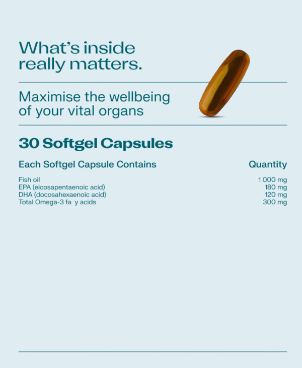 VitaminMe - Omega 3 Preventative Care - 30 Softgels