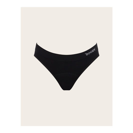BOODY - Ladies Black Period & Leak Proof Classic Bikini Moderate-Heavy - L | One Life Health