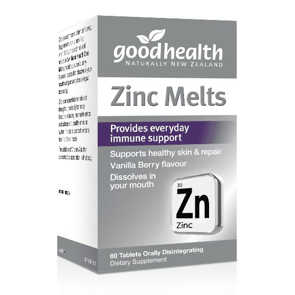 GOOD HEALTH - Zinc Melts - 60 Tablets | One Life Health