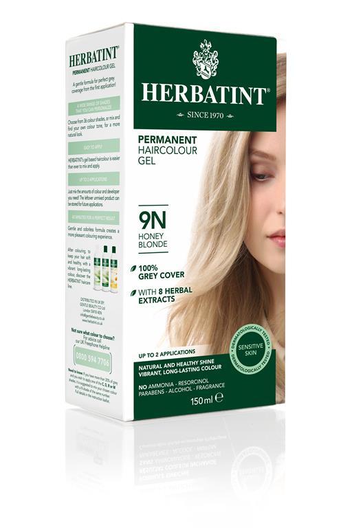 NATURE’S COLOURS - Herbatint Permanent Colour - 9N Honey Blonde | One Life Health