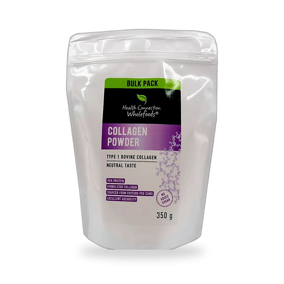 Health Connection Wholefoods - Bovine Collagen Powder - 350G Bulk Pack