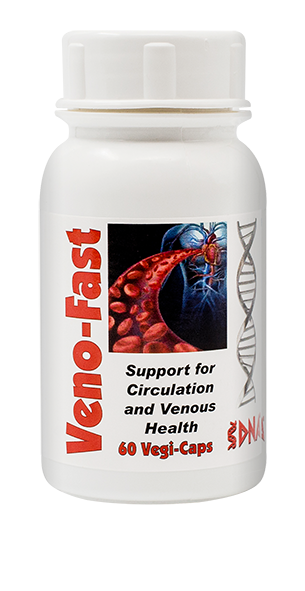 DNA BIOPHARM - Veno-Fast - 60 Capsules | One Life Health