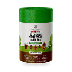NATURE'S NUTRITION - Kiddies Superfoods Drink Mix Raw Chocolate 400g