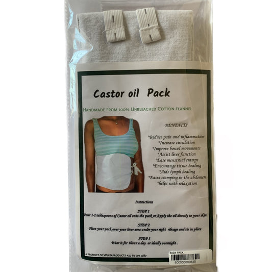 WINTA PRODUCTS - CASTOR OIL - Back Compress Pack | One Life Health