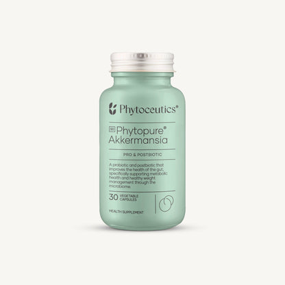PHYTOCEUTICS - Phytopure® Akkermansia Pro & Postbiotic - 30 Veg Capsules