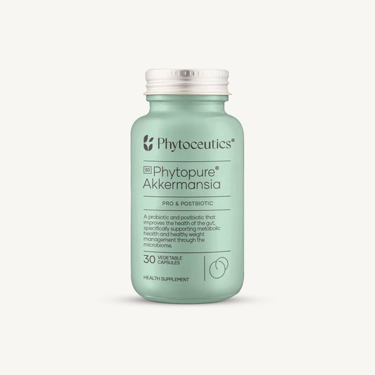 PHYTOCEUTICS - Phytopure® Akkermansia Pro & Postbiotic - 30 Veg Capsules