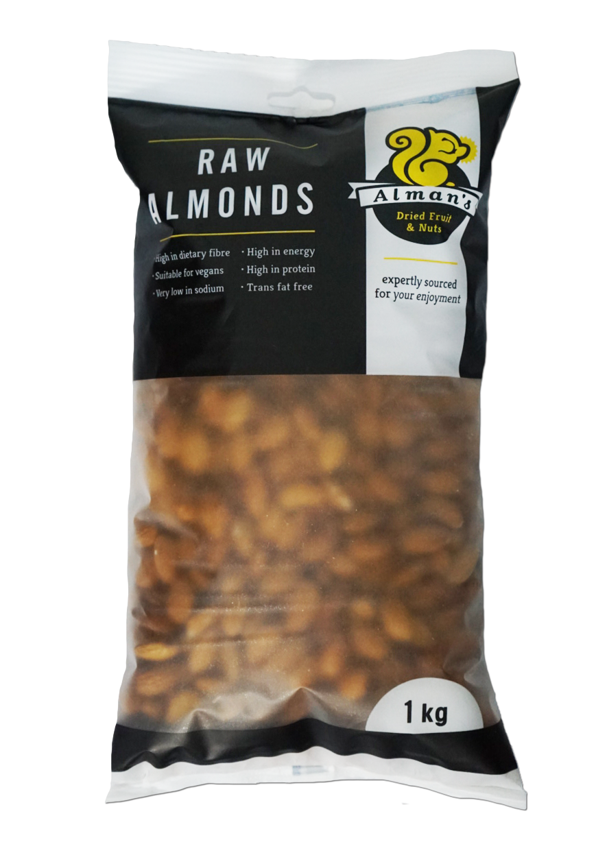 ALMANS - Almonds Raw - 1kg | One Life Health