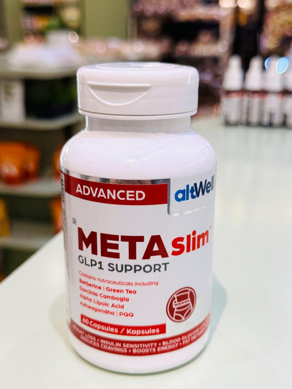 ALTWELL Meta Slim 60 capsules weight management supplement bottle