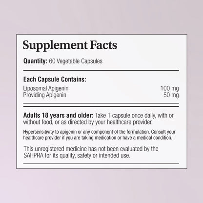 PHYTOCEUTICS - Phytopure® Apigenin - 60 Veg Capsules