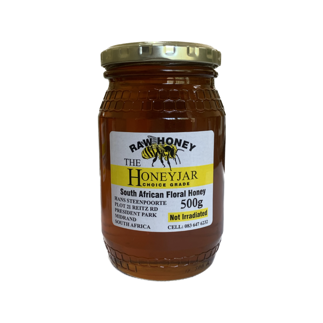 THE HONEYJAR - Raw Honey Multiflora - 500g | One Life Health