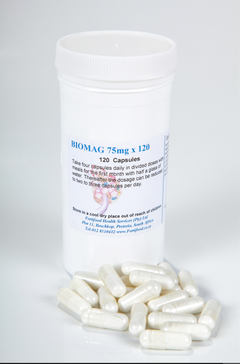 FORTIFOOD - Biomag 75mg - 120 Capsules