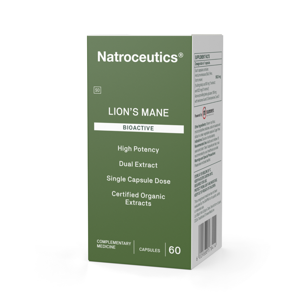 NATROCEUTICS® SA - Lion's Mane Bioactive - 60 Capsules
