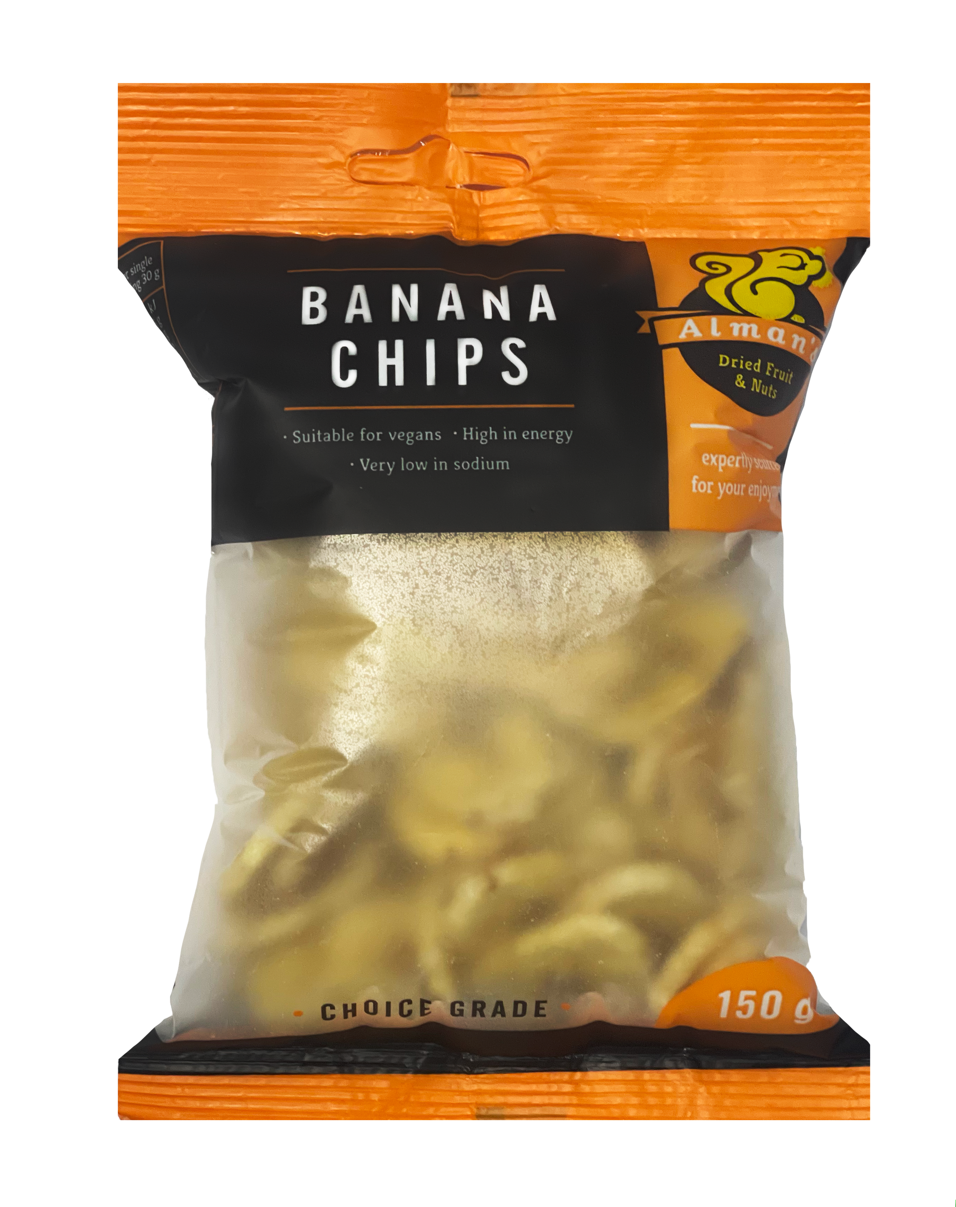 ALMANS - Banana Chips - 150g | One Life Health