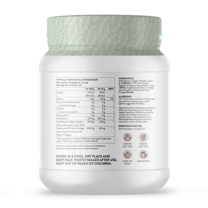 BEAUTY GEN - Naked Collagen Complete I, II & III 600g | One Life Health