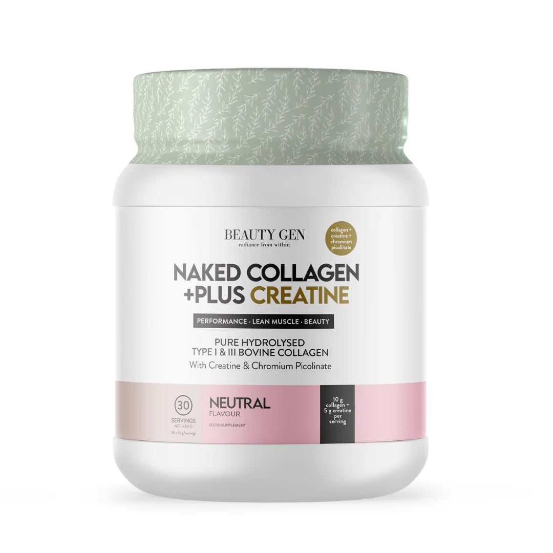 BEAUTY GEN - Naked Collagen +Plus Creatine - 450g | One Life Health
