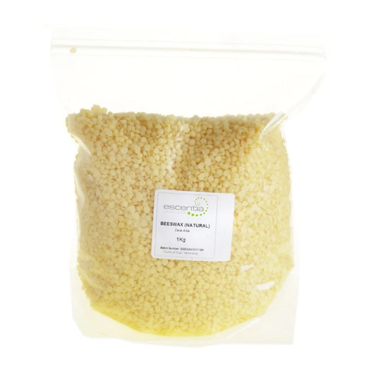 ESCENTIA - Natural Beeswax Pellets - 1kg | One Life Health