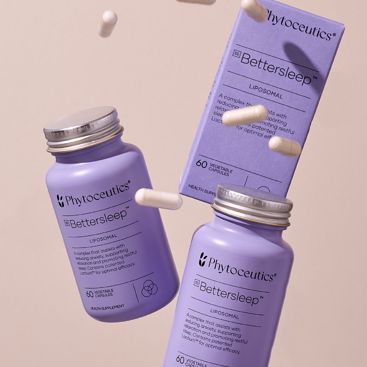 PHYTOCEUTICS - Bettersleep™ - 60 Veg Capsules | One Life Health