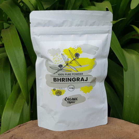 ORGANIC CHOICE - Bhringraj Powder - 100g | One Life Health