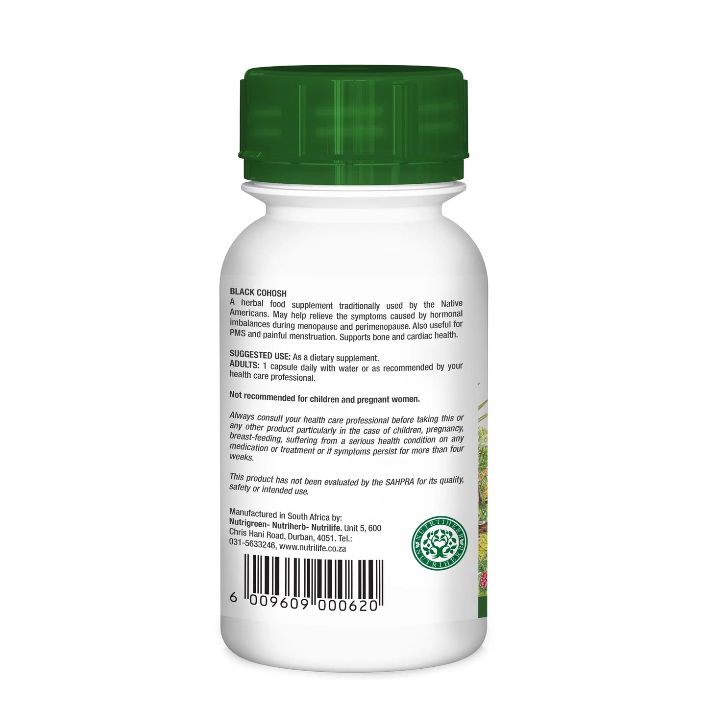 NUTRIHERB - Black Cohosh 60 Capsules | One Life Health