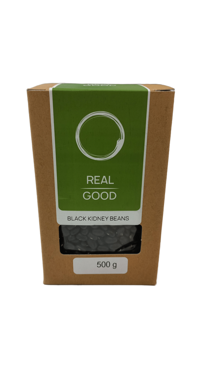 REAL GOOD - Black Kidney Beans - 500g | One Life Health