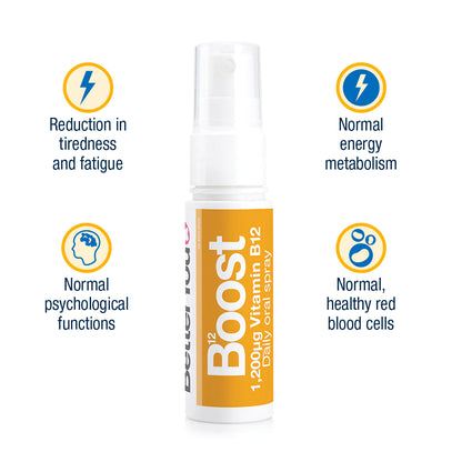 BETTER YOU - Boost Vitamin B12 Oral Spray 25ml | One Life Health