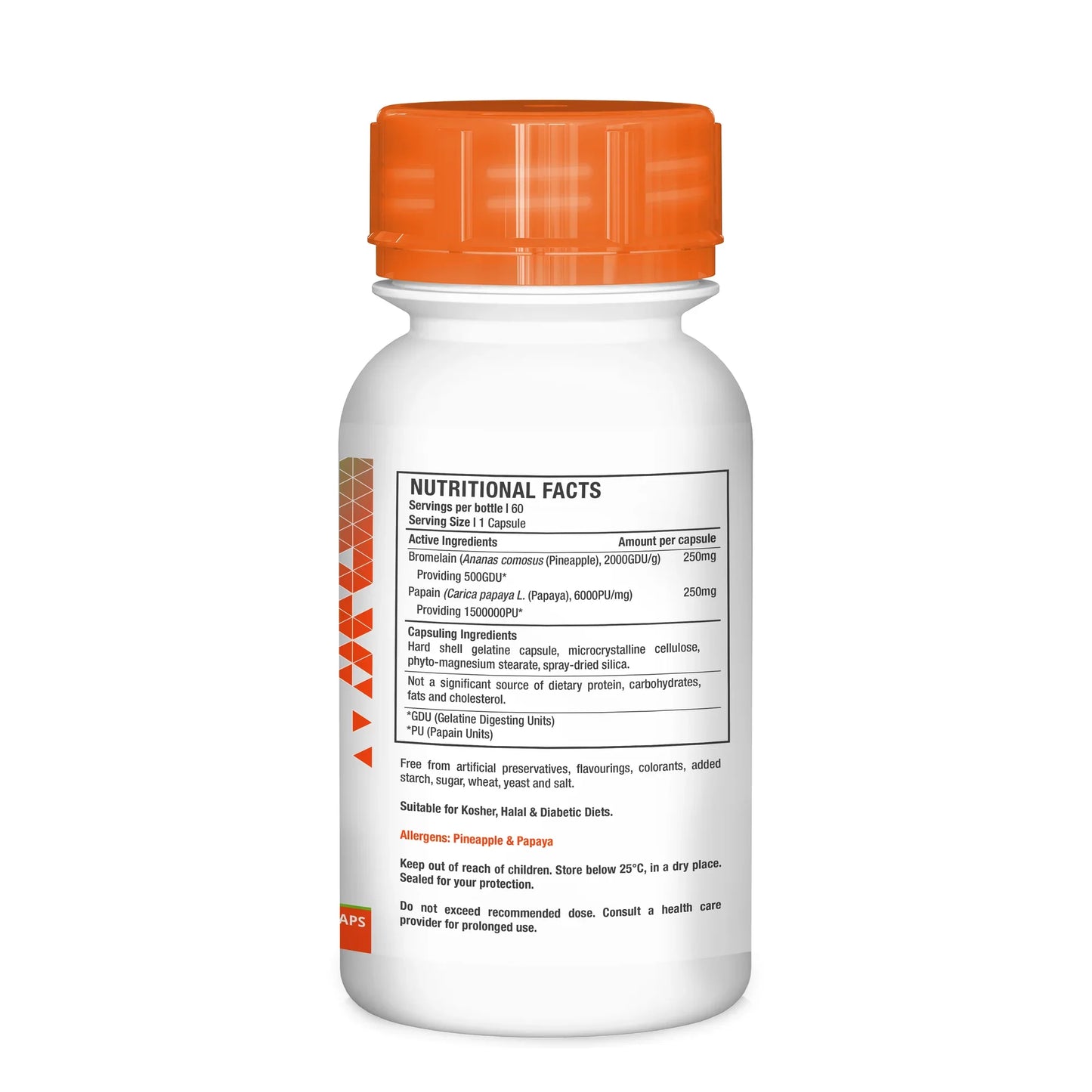NUTRILIFE - Bromelain & Papain 60 Veg Capsules | One Life Health