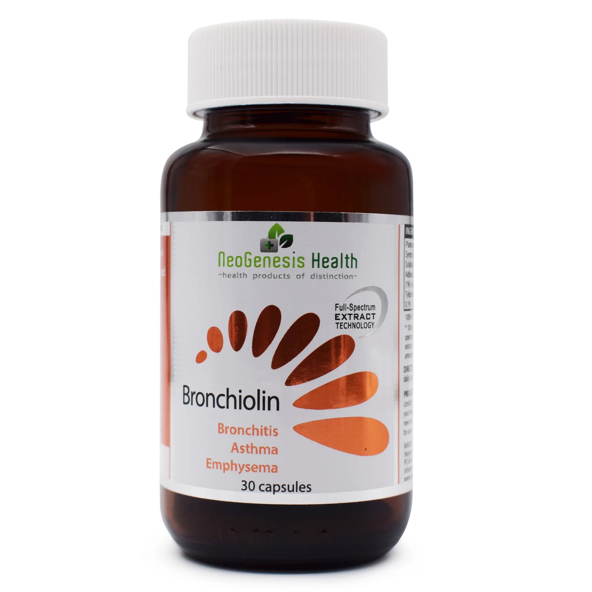 NEOGENESIS HEALTH - Bronchiolin - 30 Capsules | One Life Health