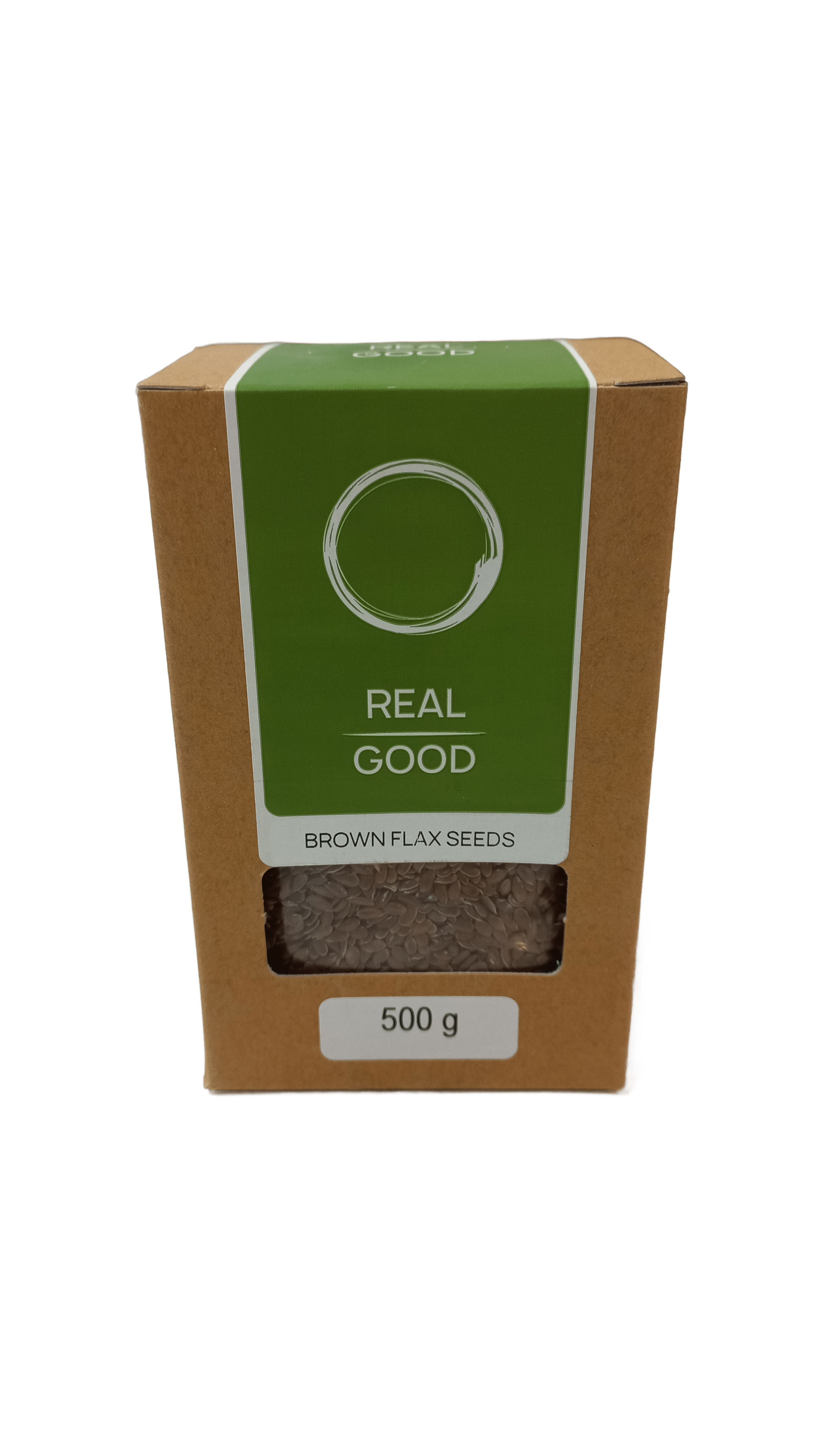 REAL GOOD - Brown Flax Seeds - 500g | One Life Health