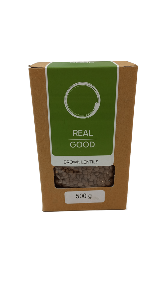 REAL GOOD - Brown Lentils - 500g | One Life Health