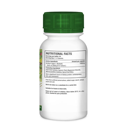 NUTRIHERB - Burdock Root 60 Capsules | One Life Health