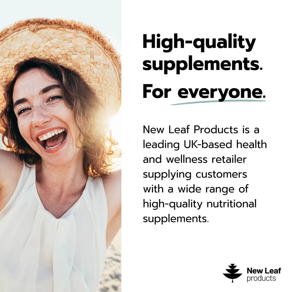 NEW LEAF - Magnesium Glycinate - 120 Capsules