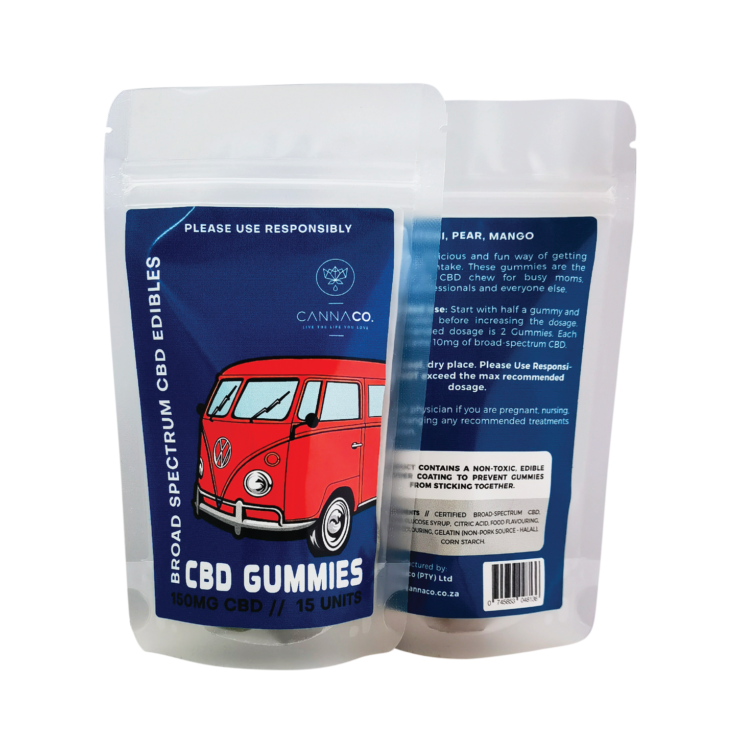 CANNACO - CBD Blue Bus Gummies | One Life Health