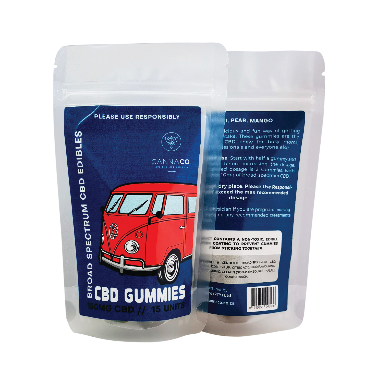 CANNACO - CBD Blue Bus Gummies | One Life Health