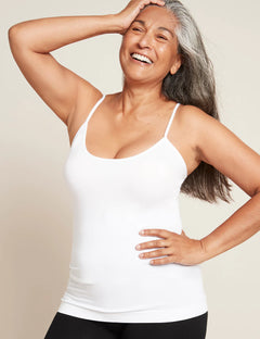 BOODY - Ladies White Cami Top - L