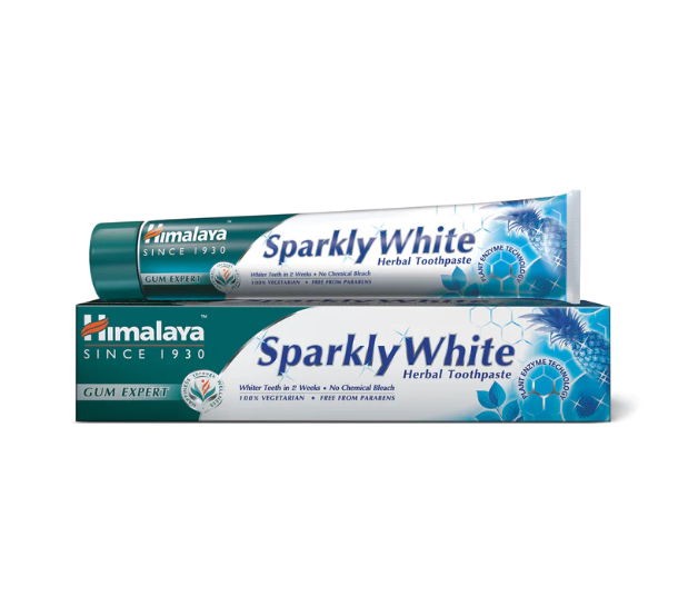 HIMALAYA - Sparkly White Herbal Toothpaste 75ml | One Life Health