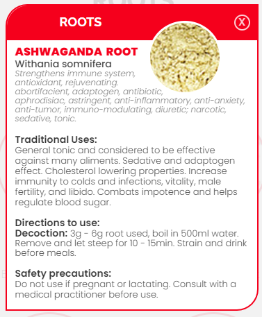 PHARMA GERMANIA - Ashwagandha Root Cut Powder - 75g | One Life Health