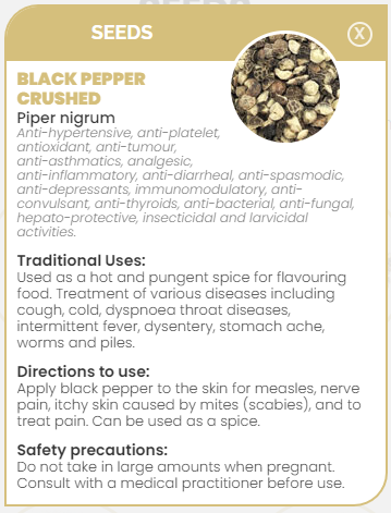 PHARMA GERMANIA - Black Pepper - 100g | One Life Health