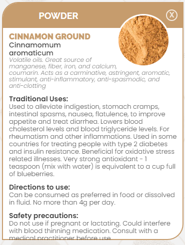PHARMA GERMANIA - Cinnamon Ground - 100g | One Life Health