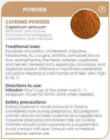 PHARMA GERMANIA - Cayenne Powder - 100g | One Life Health