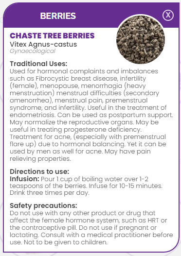 PHARMA GERMANIA - Chase Tree Berries - 75g | One Life Health