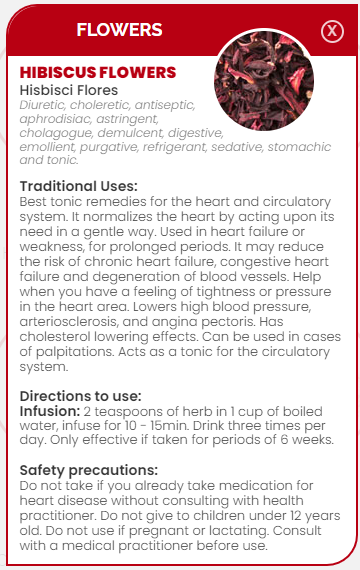 PHARMA GERMANIA - Hibiscus Flowers - 100g | One Life Health