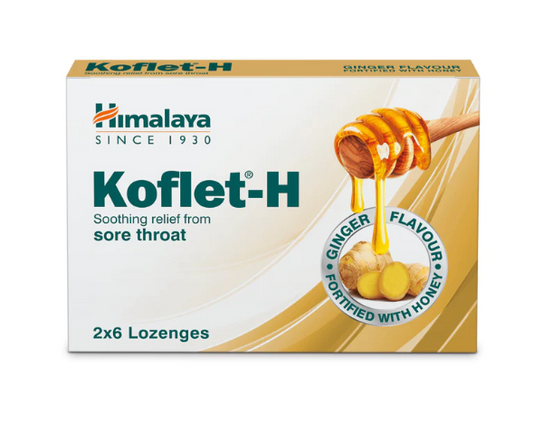 HIMALAYA - Koflet-H Lozenges - Ginger | One Life Health