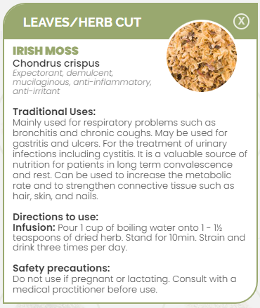 PHARMA GERMANIA - Irish Moss - 75g | One Life Health